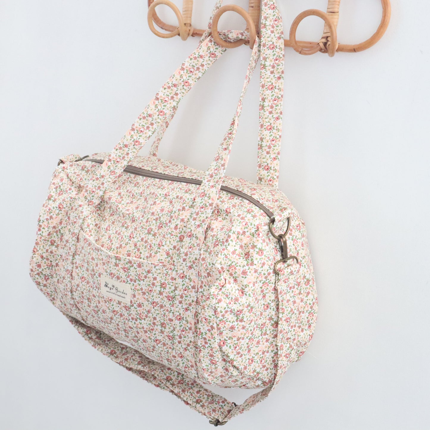 Bags Garden maleta Barrel algodón Crema Bags Garden Bags Garden