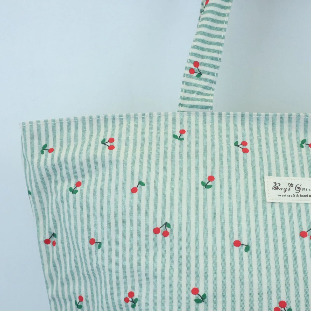Bolsa de playa ligera impermeable cerezas mint Bags Garden
