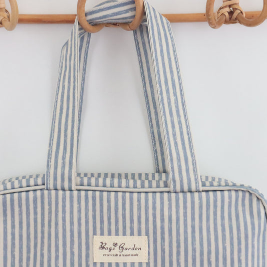 Bags Garden bolso de mano Bolso de mano waterproof Rayas Azulado Bags Garden Bags Garden