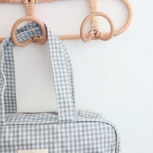 Bags Garden bolso de mano Bolso de mano waterproof Vichy Gris Bags Garden Bags Garden