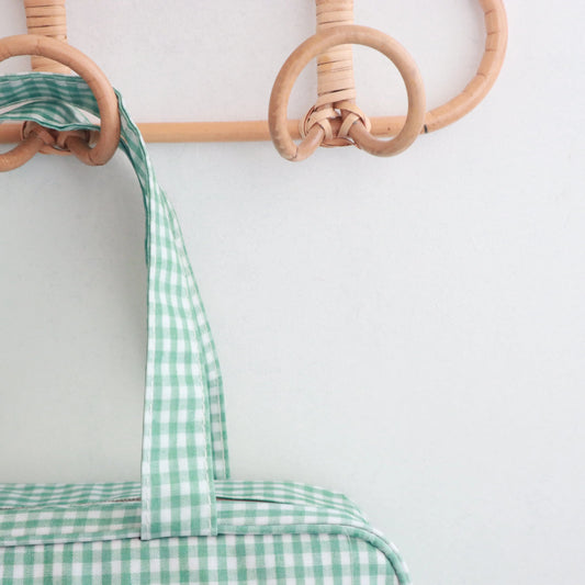 Bags Garden bolso de mano Bolso de mano waterproof Vichy Mint Bags Garden Bags Garden