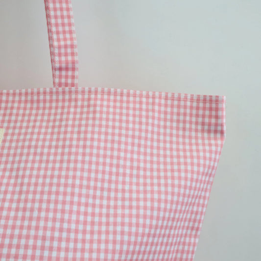 Bags Garden bolso de playa Bolso de playa base ancha waterproof Vichy Rosa Bags Garden Bags Garden