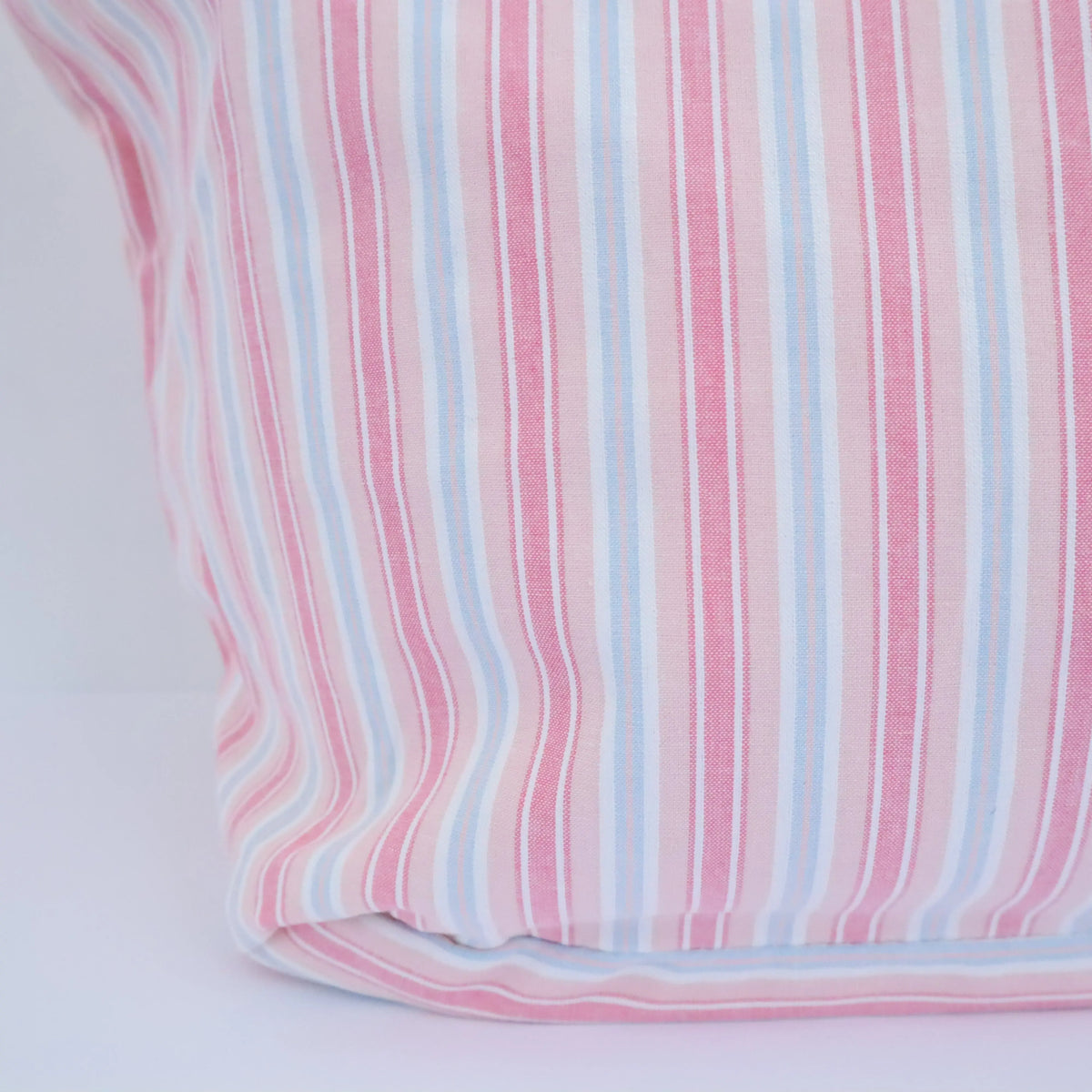 Bags Garden tote bag Bolso de playa de algodon Rayas Pastel Rosa Bags Garden Bags Garden