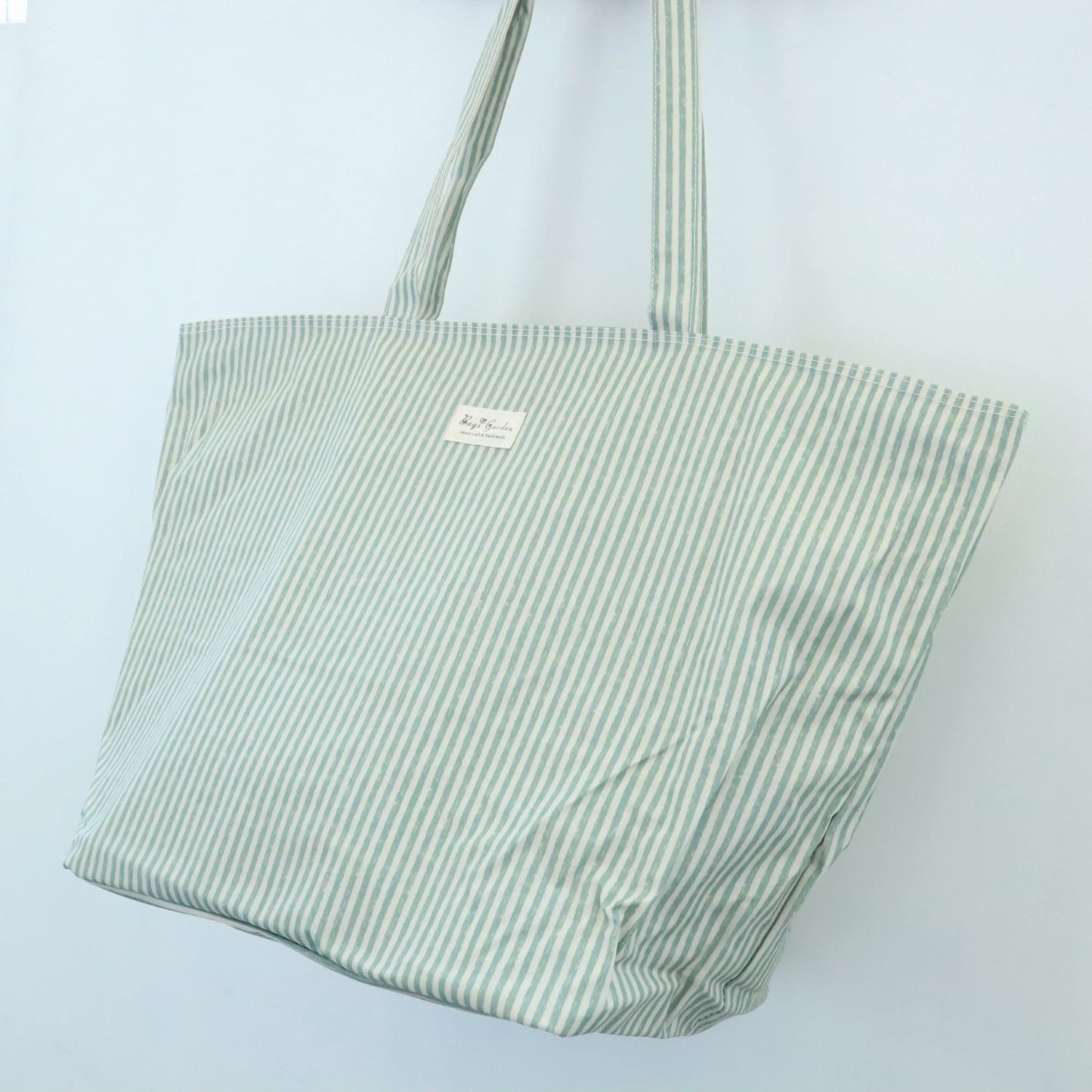 Bolso de playa impermeable Rayas Mint Bags Garden