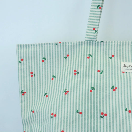 Bolso de playa impermeable cerezas mint Bags Garden