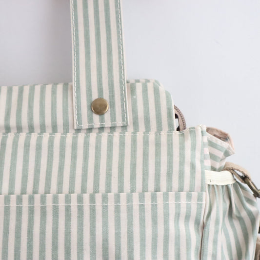 Bags Garden bolso de carrito Bolso organizador de carrito impermeable Rayas Mint Bags Garden Bags Garden