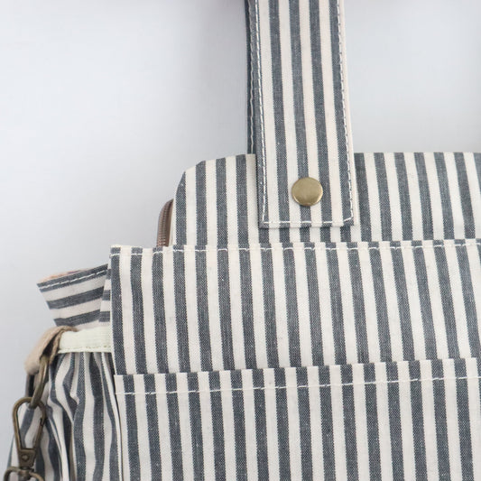 Bags Garden bolso de carrito Bolso organizador de carrito impermeable Rayas Negro Bags Garden Bags Garden