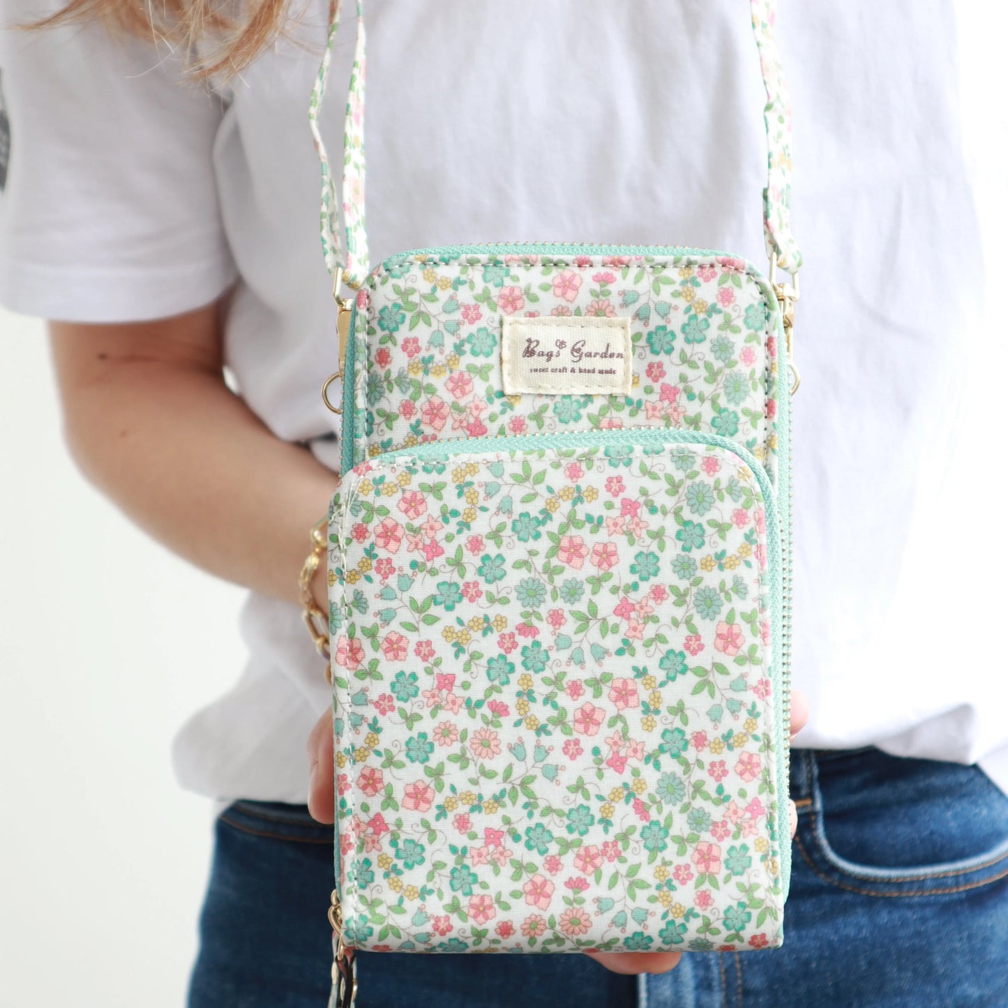 Bags Garden Cartera bandolera maxi Waterproof Eucalipto Bags Garden Bags Garden