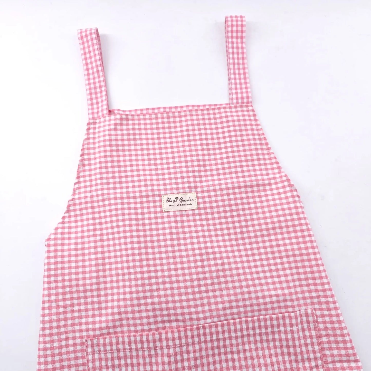 Bags Garden maleta Delantal algodón Vichy Rosa Bags Garden Bags Garden