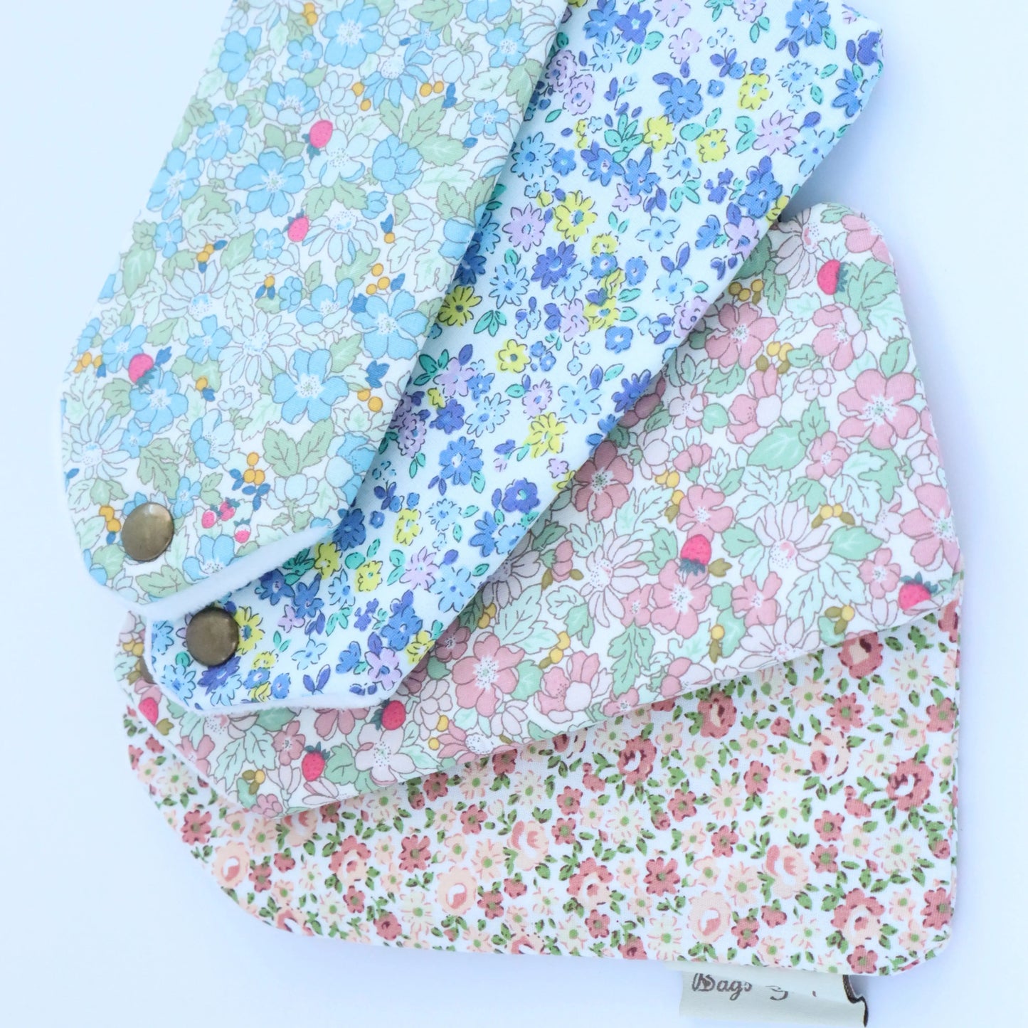 Bags Garden bolso de mano Funda de Gafas de Algodón Bags Garden floral Crema Bags Garden