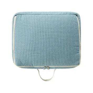 Maleta de maternidad Bapum Kids Maleta de maternidad para Hospital Waffle azul