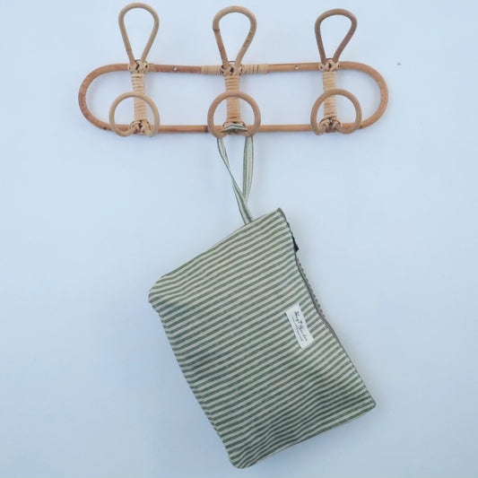 Bags Garden neceser Neceser maxi waterproof Rayas Verde Bags Garden Bags Garden