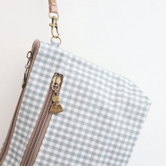 Bags Garden neceser Neceser mini waterproof Vichy Gris Bags Garden Bags Garden