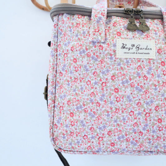 nevera impermeable floral