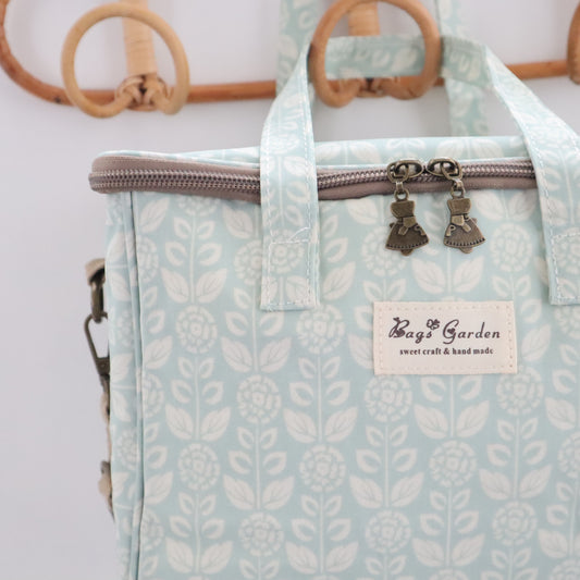 Bags Garden bolso de mano Neverita waterproof cuadrada Botánica mint Bags Garden Bags Garden