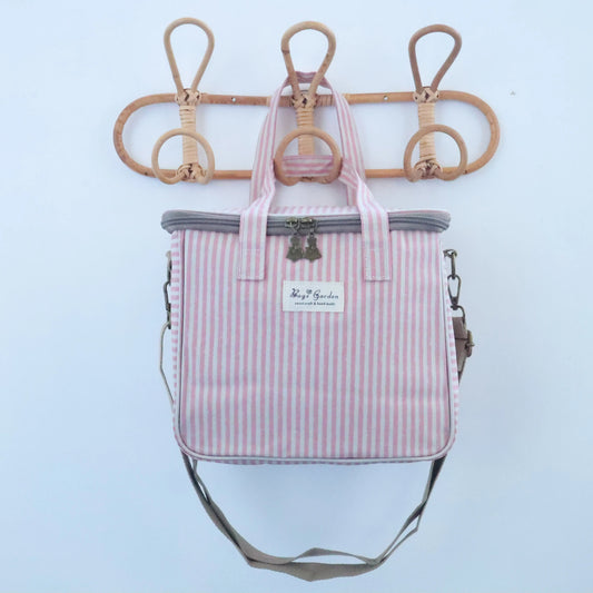 Bags Garden bolso de mano Neverita waterproof cuadrada Rayas Rosa Bags Garden Bags Garden