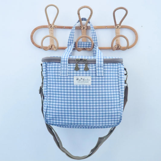 Bags Garden bolso de mano Neverita waterproof cuadrada Vichy Marino Bags Garden Bags Garden