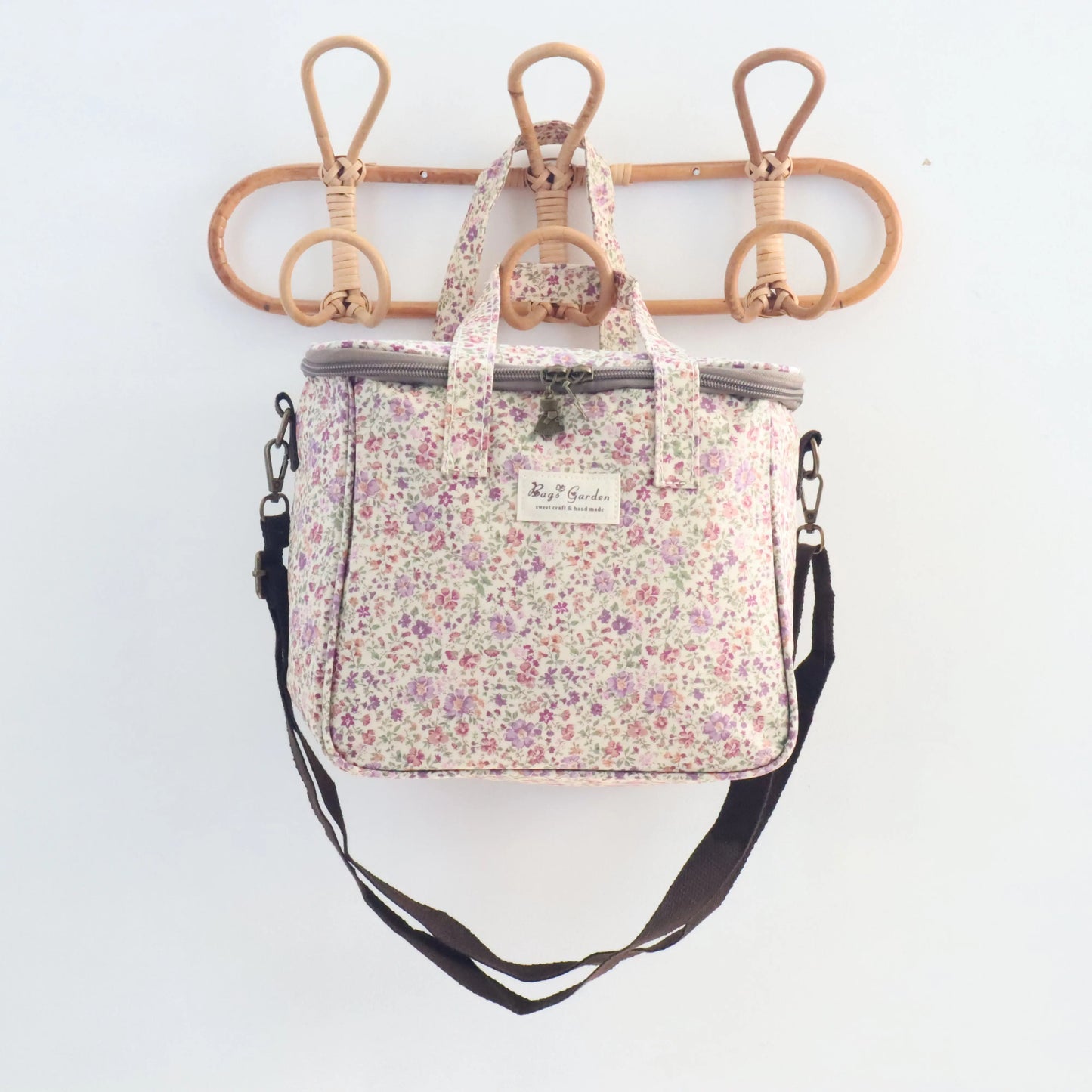 Bags Garden bolso de mano Neverita waterproof cuadrada Violeta Bags Garden Bags Garden