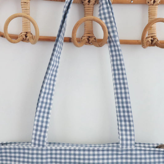 Bags Garden tote bag Tote bag de algodon Vichy Marino Bags Garden Bags Garden