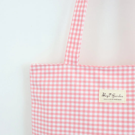 Bags Garden tote bag Tote bag de algodon Vichy Rosa Bags Garden Bags Garden