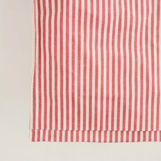 Bags Garden bolso de mano Tote de mano mediana impermeable Raya Rojo Burdeos Bags Garden Bags Garden