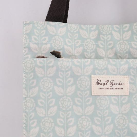 Bags Garden bolso de mano Tote de mano mediana waterproof Botánica mint Bags Garden Bags Garden
