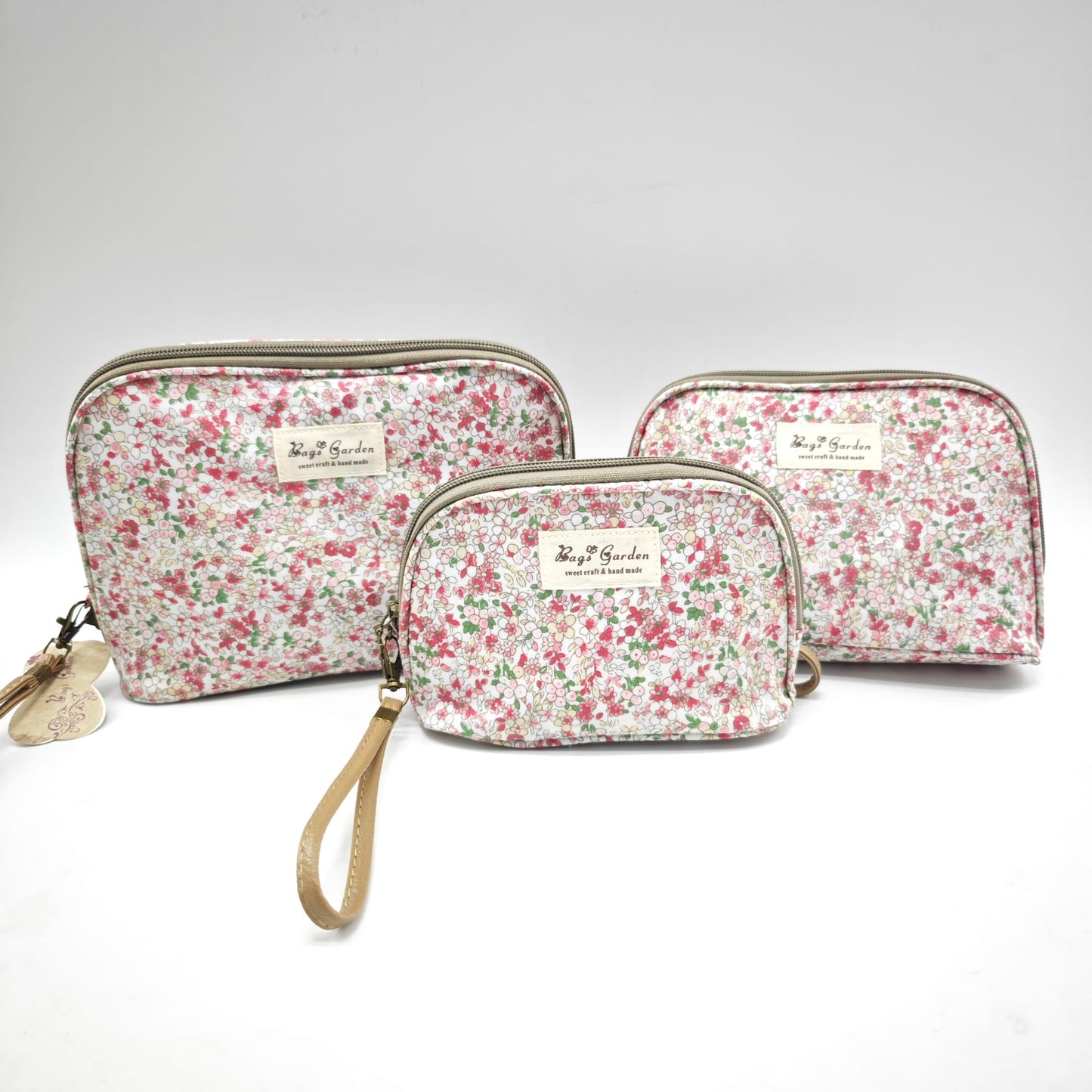 Bags Garden neceser Trío de neceseres waterproof Sandia Bags Garden Bags Garden