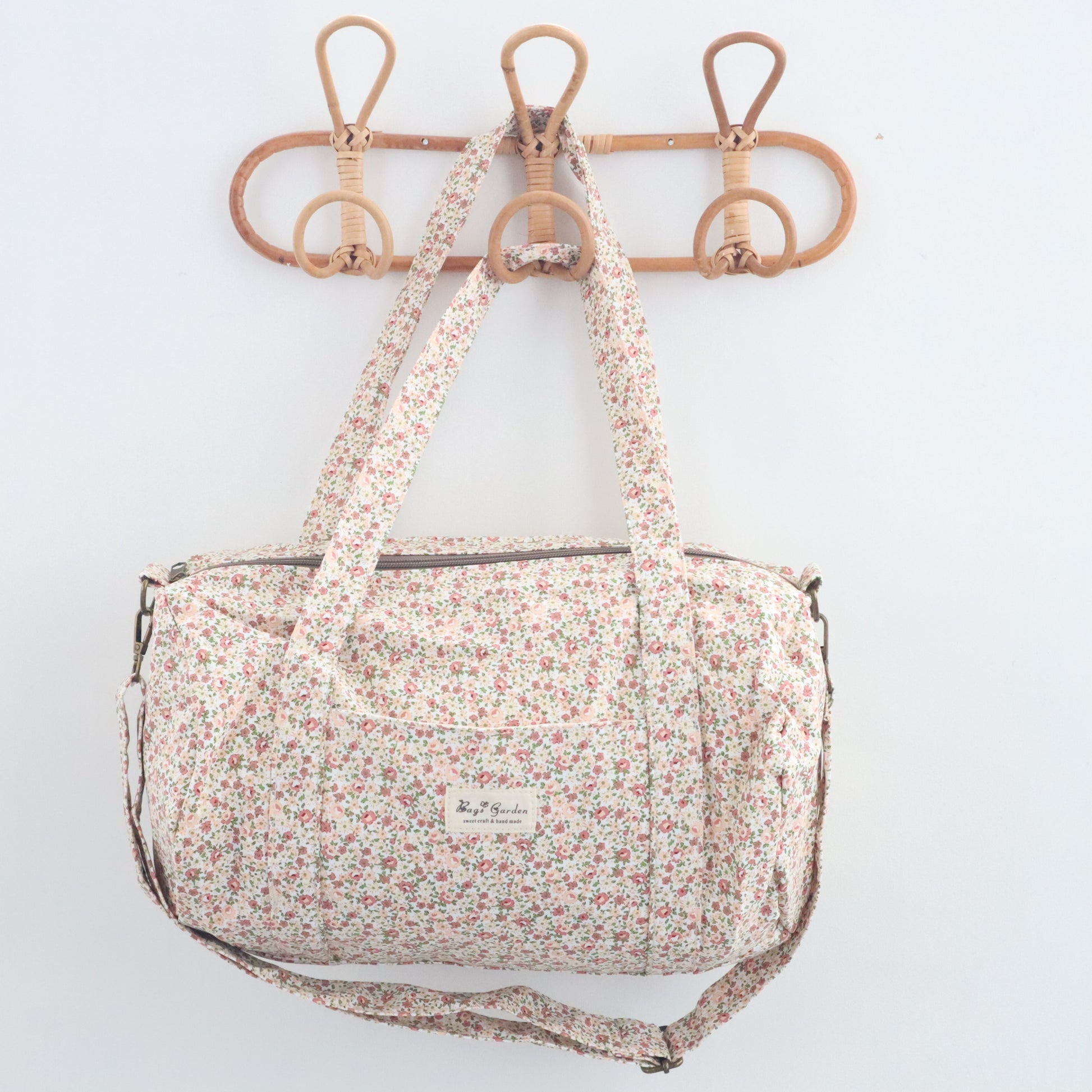 Bags Garden maleta Barrel algodón Crema Bags Garden Bags Garden