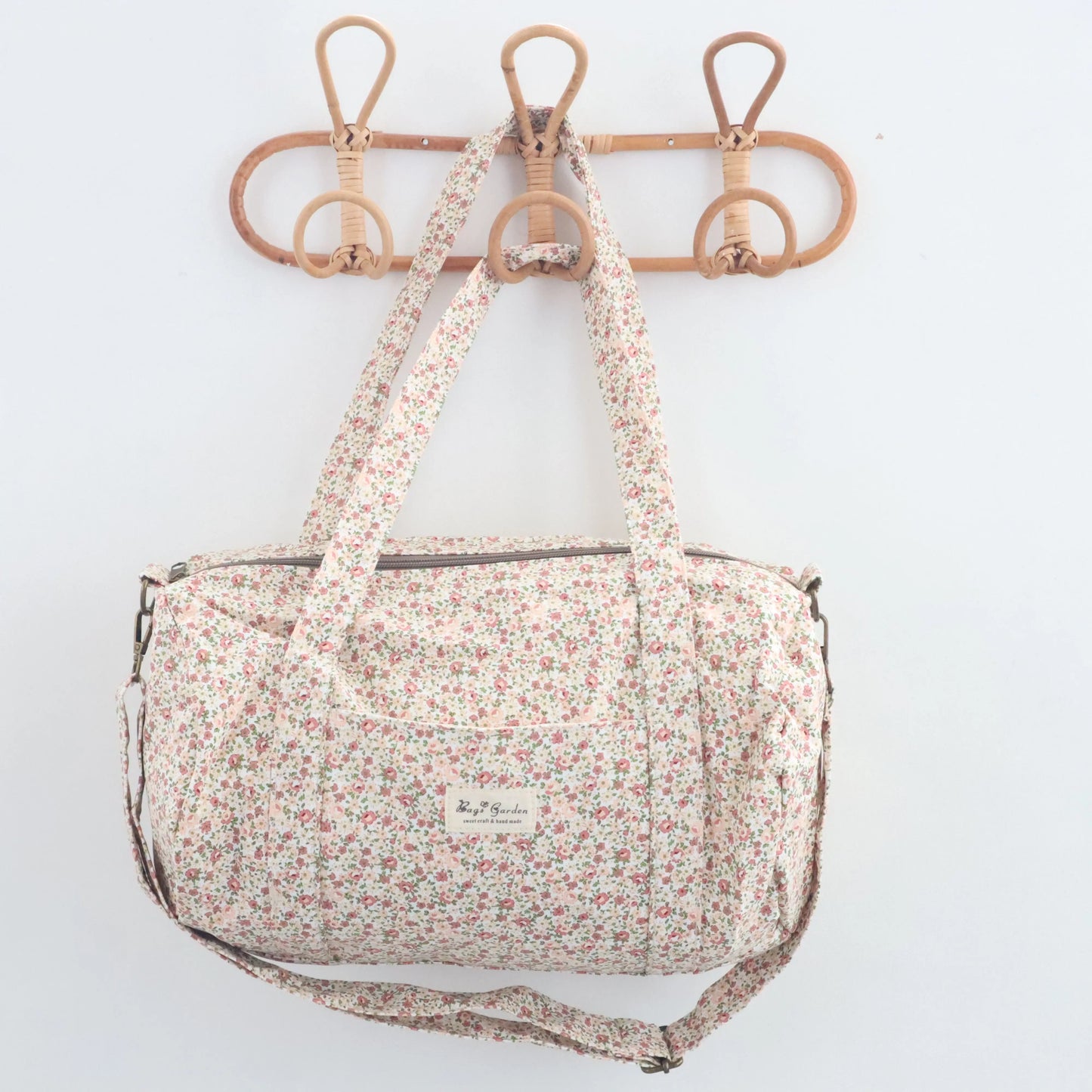 Bags Garden maleta Barrel algodón Crema Bags Garden Bags Garden