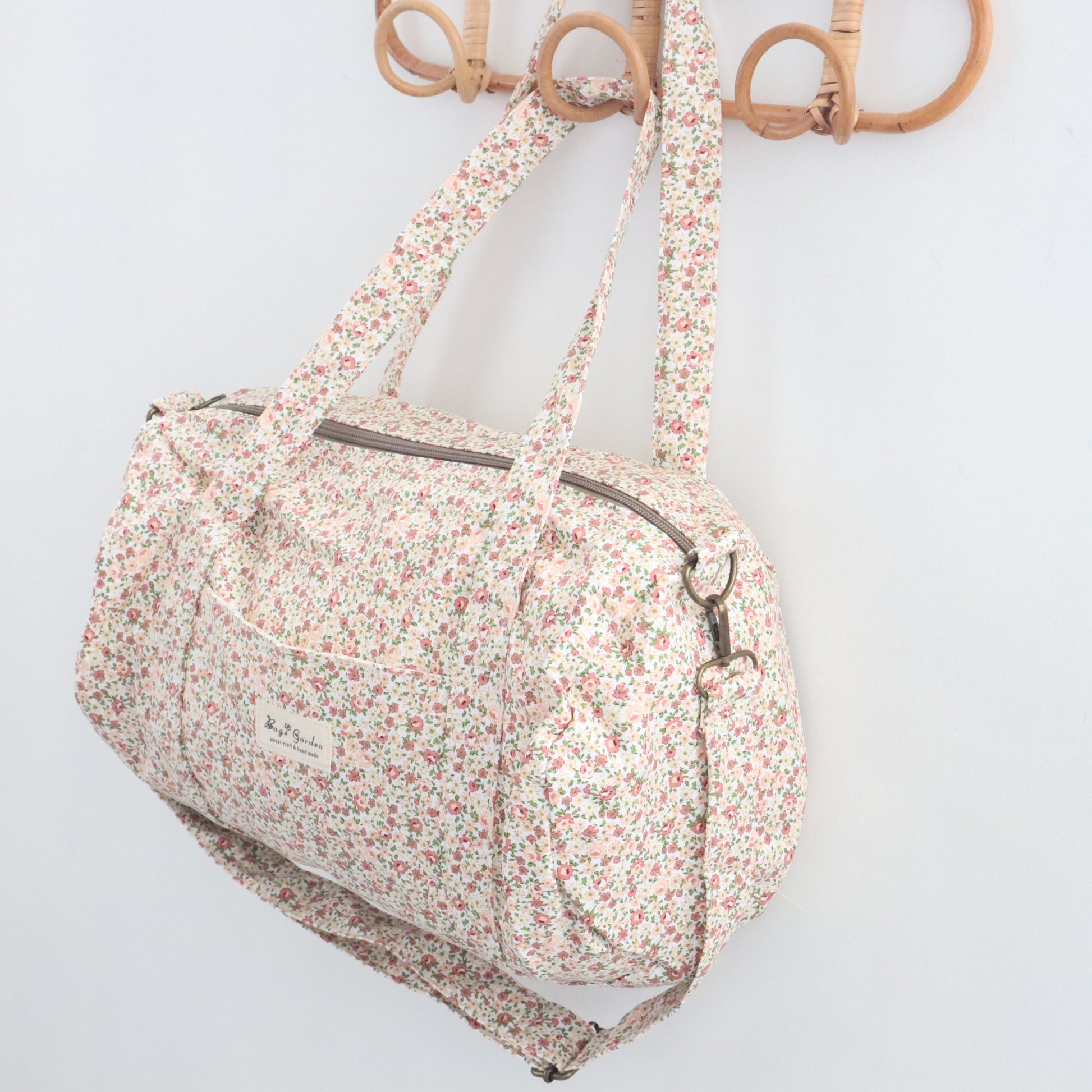 Bags Garden maleta Barrel algodón Crema Bags Garden Bags Garden