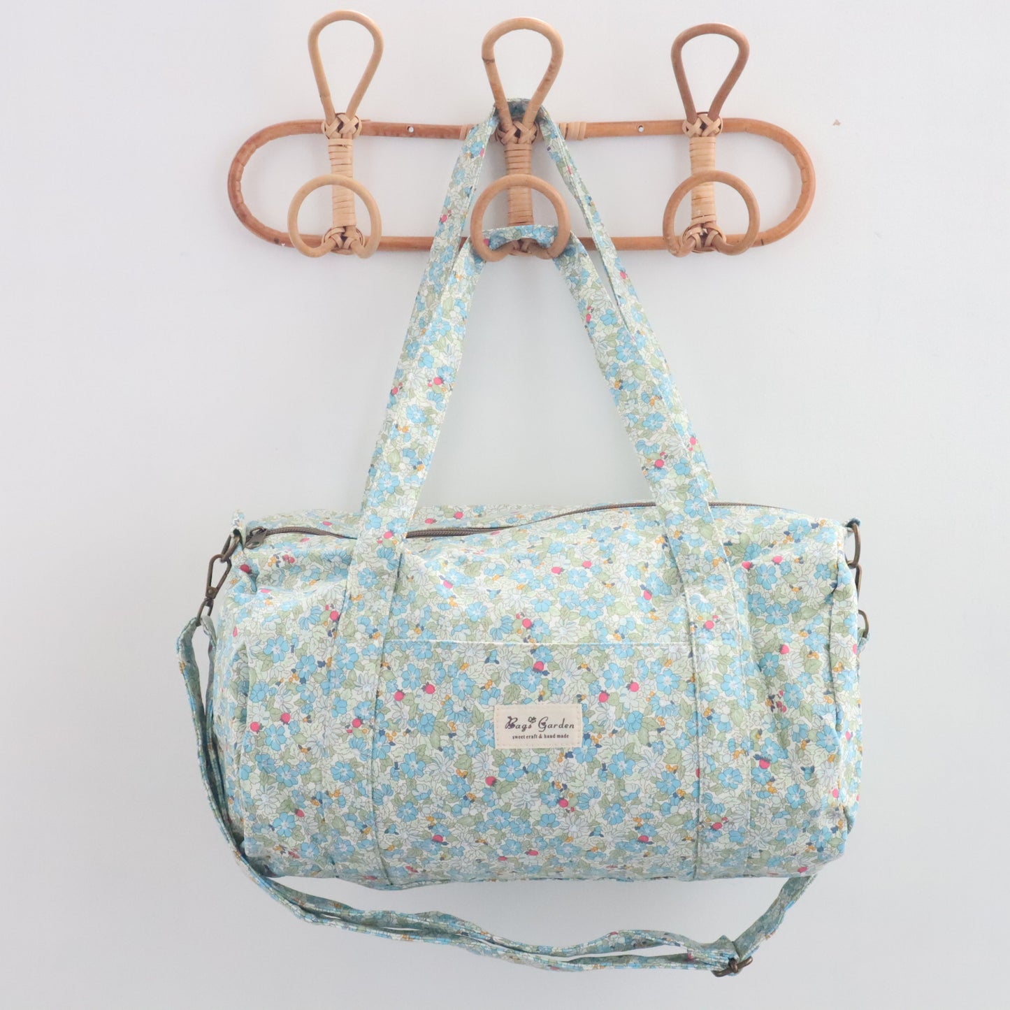 Bags Garden maleta Barrel algodón  Crema Bags Garden Bags Garden