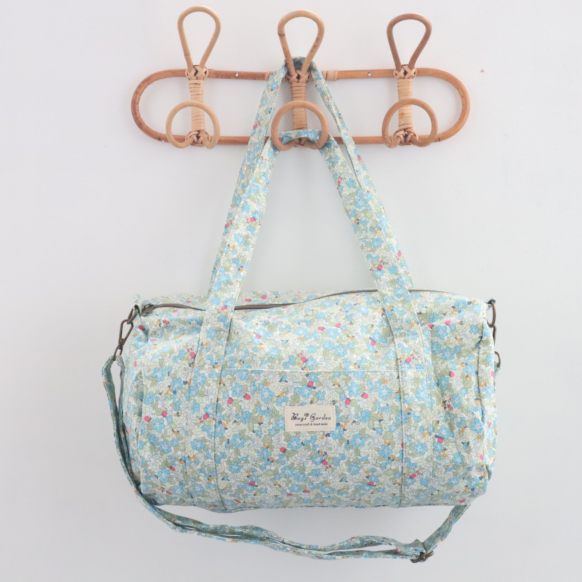 Bags Garden maleta Barrel algodón  Crema Bags Garden Bags Garden