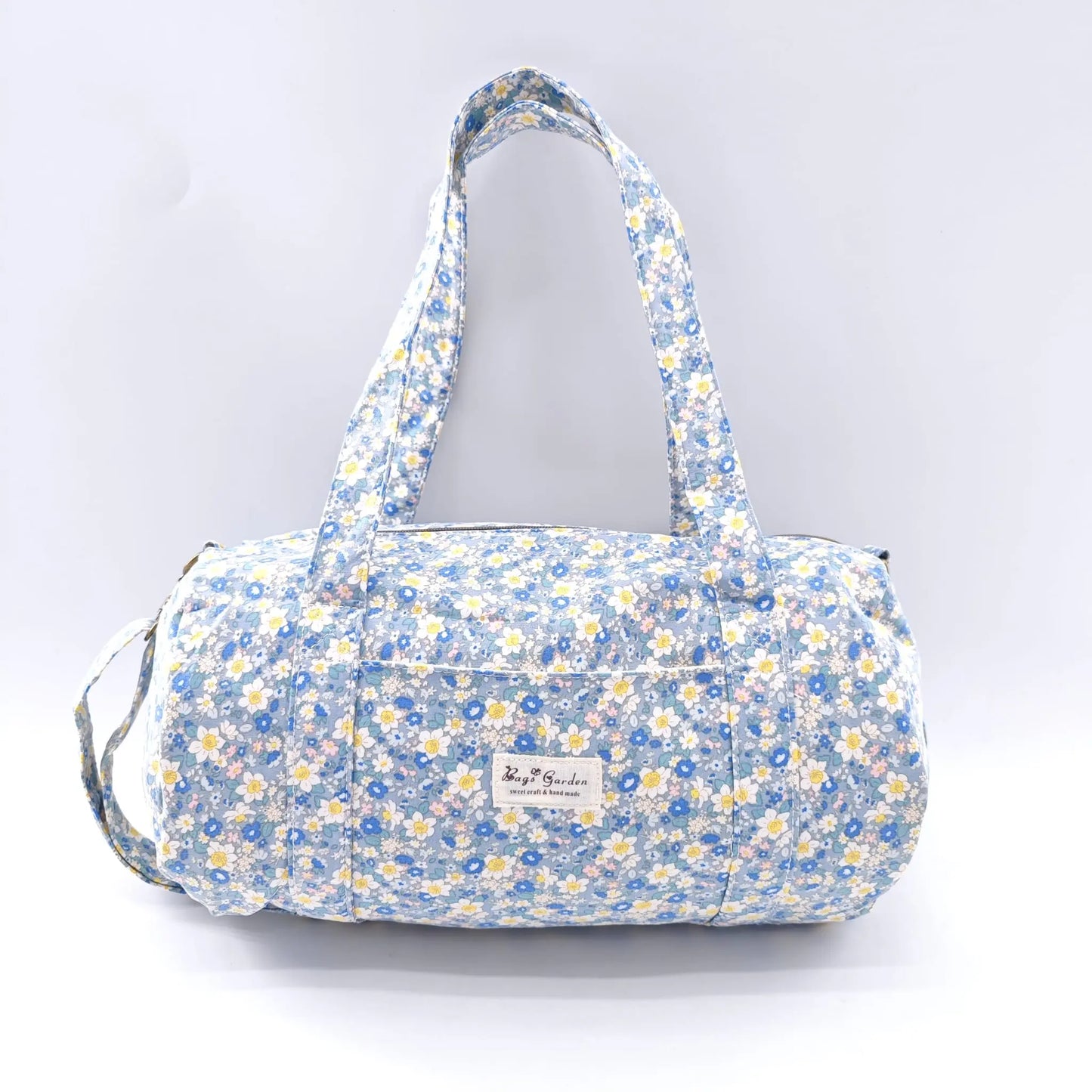 Bags Garden maleta Barrel algodón Floral margarita Bags Garden Bags Garden