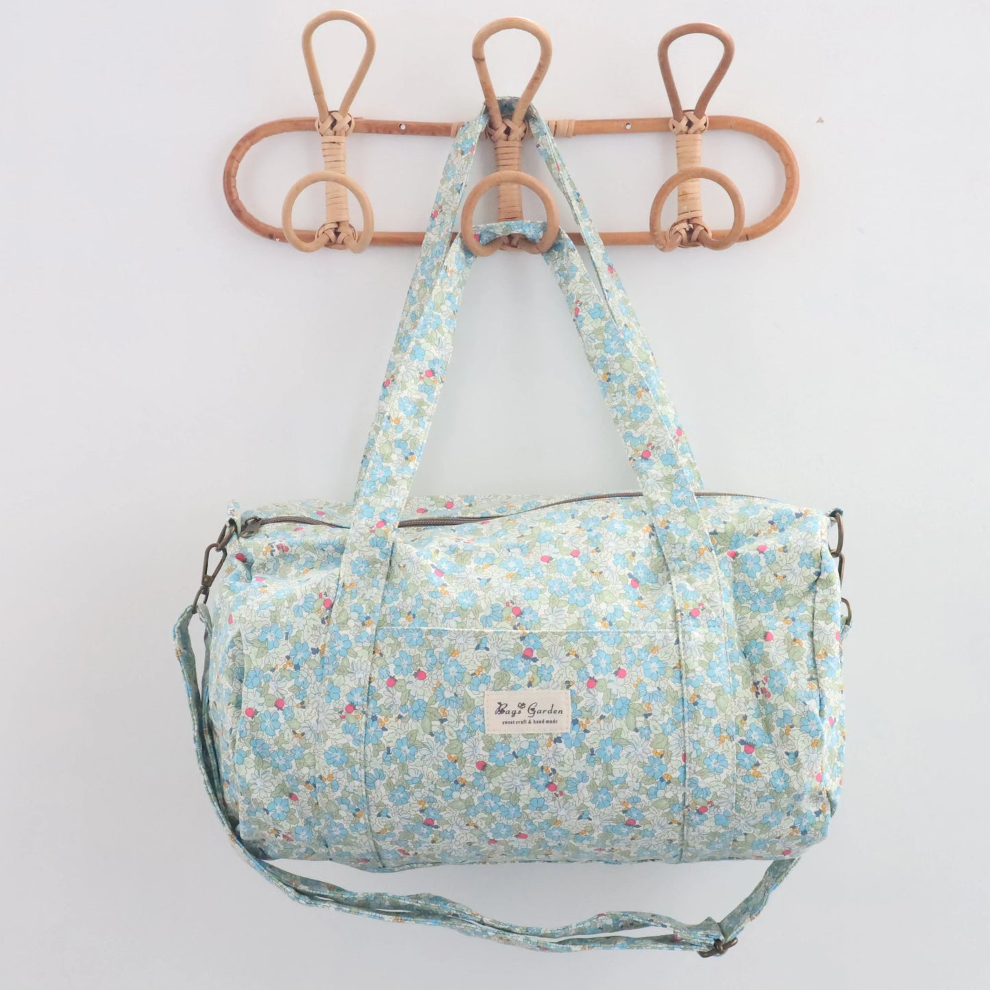 Bags Garden maleta Barrel algodón Menta Bags Garden Bags Garden