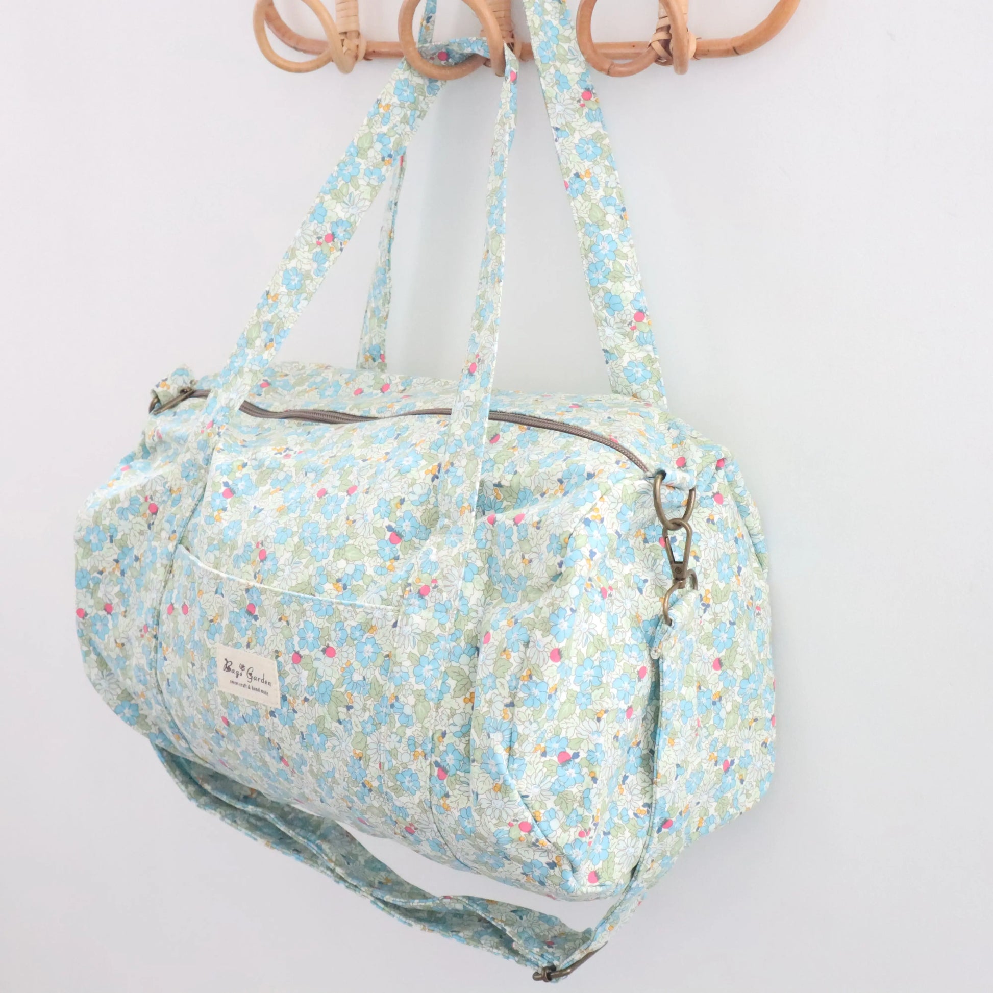 Bags Garden maleta Barrel algodón Menta Bags Garden Bags Garden