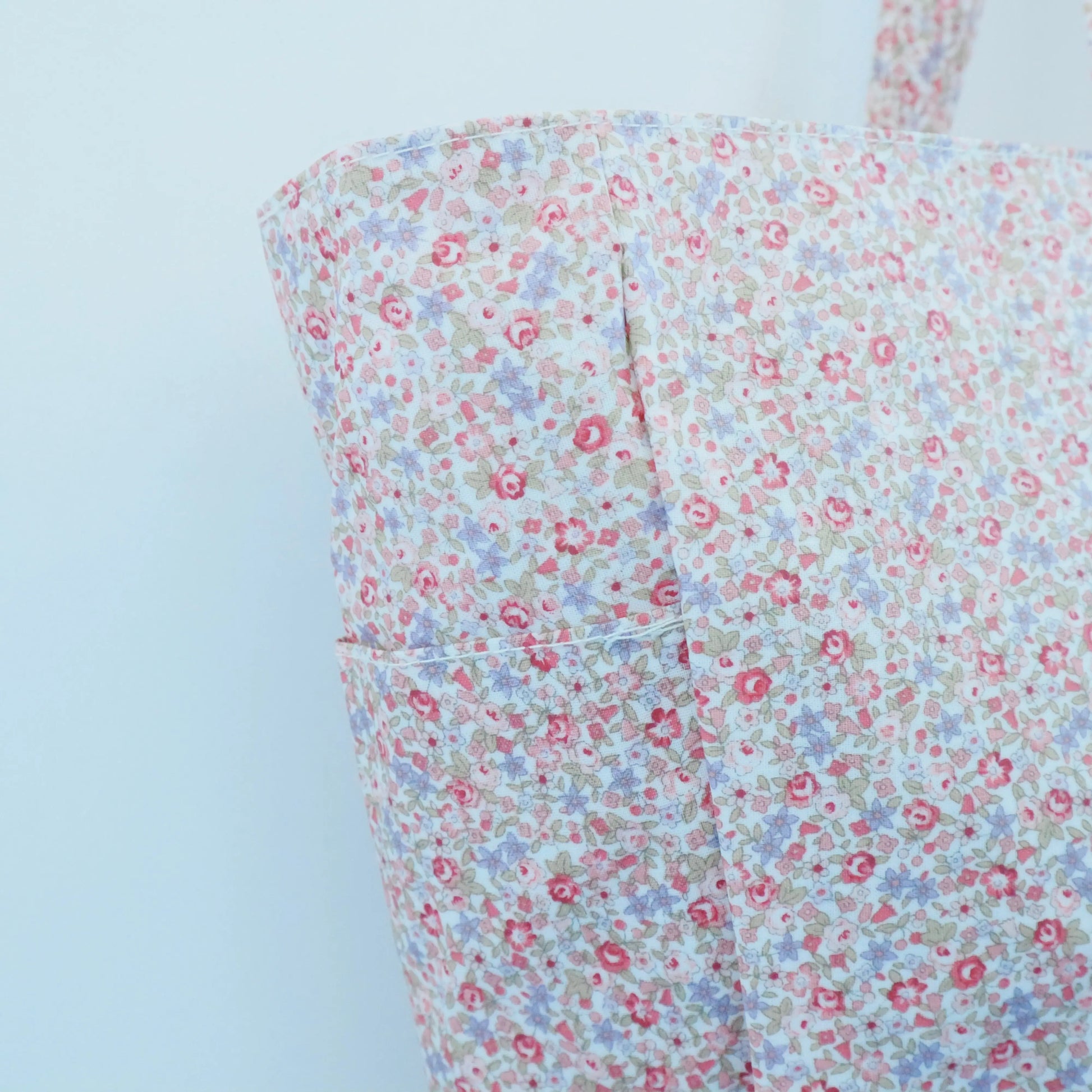 Bags Garden bolso de playa Bolso de Playa Impermeable con Bolsillos Floral Frambuesa – Bags Garden Bags Garden