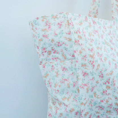 Bags Garden bolso de playa Bolso de Playa Impermeable con Bolsillos Floral Nata – Bags Garden Bags Garden