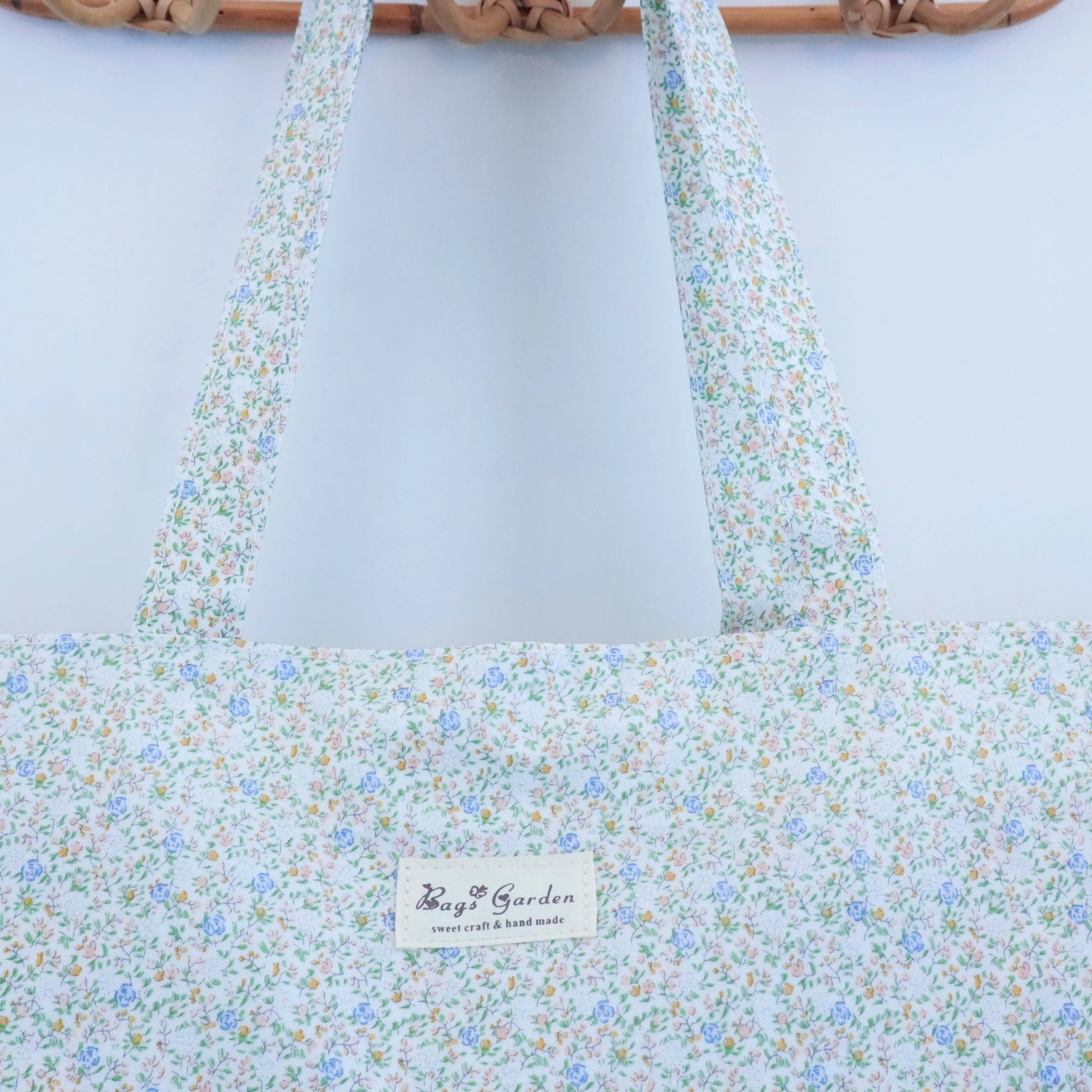 Bags Garden bolso de playa Bolso de Playa Impermeable con Bolsillos Floral Uva – Bags Garden Bags Garden