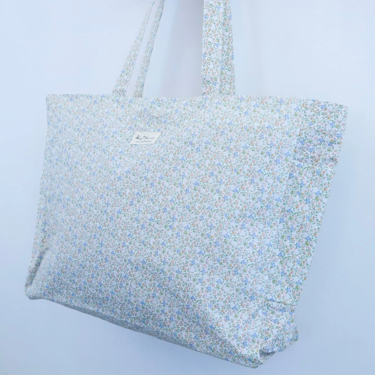 Bags Garden bolso de playa Bolso de Playa Impermeable con Bolsillos Floral Uva – Bags Garden Bags Garden