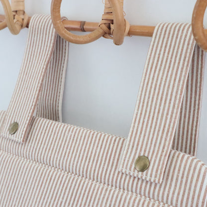 Bags Garden bolso de carrito Bolso de carrito algodón Rayas Beige Bags Garden Bags Garden