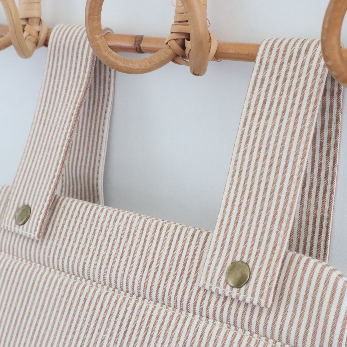 Bags Garden bolso de carrito Bolso de carrito algodón Rayas Beige Bags Garden Bags Garden