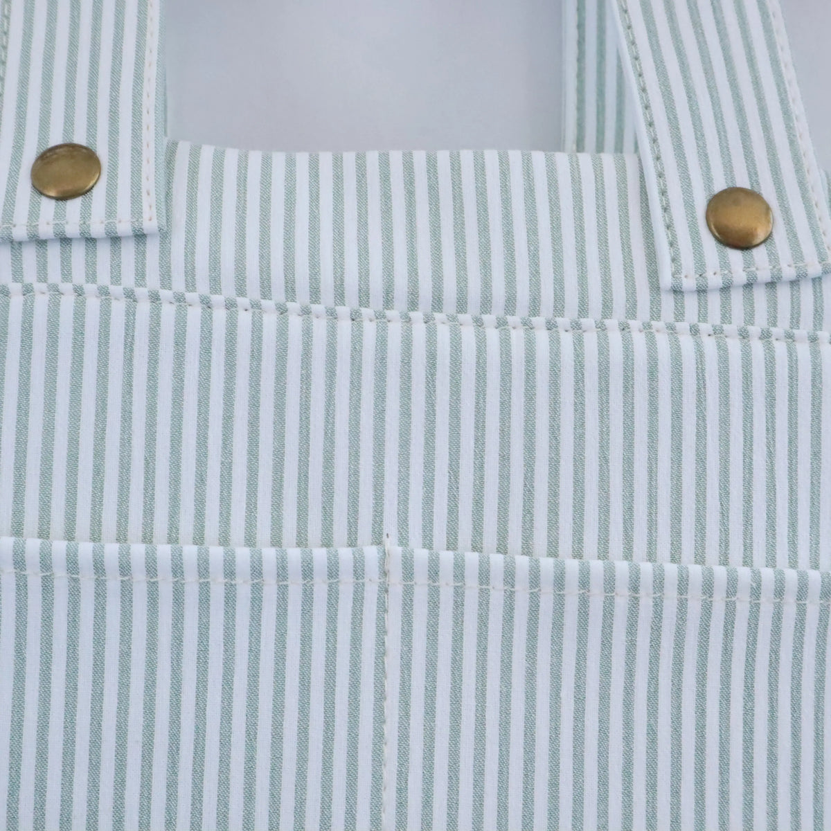 Bolso de carrito algodón Rayas Mint Bags Garden