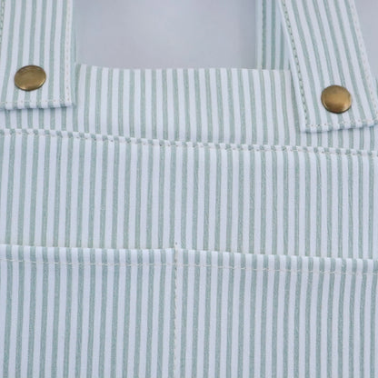 Bolso de carrito algodón Rayas Mint Bags Garden