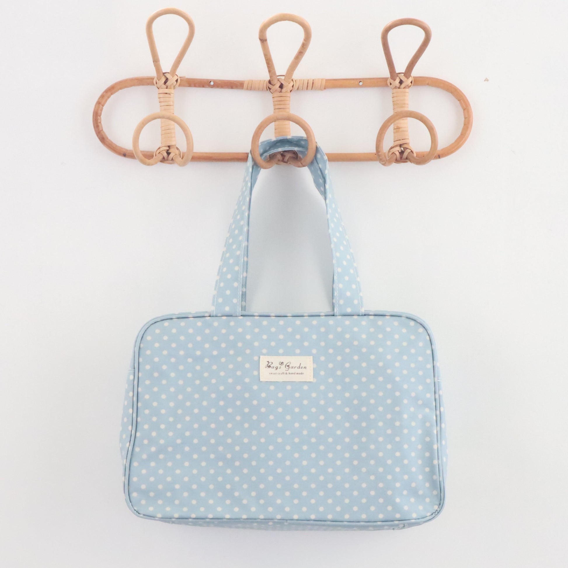 Bags Garden bolso de mano Bolso de mano waterproof Lunares Azulado Bags Garden Bags Garden