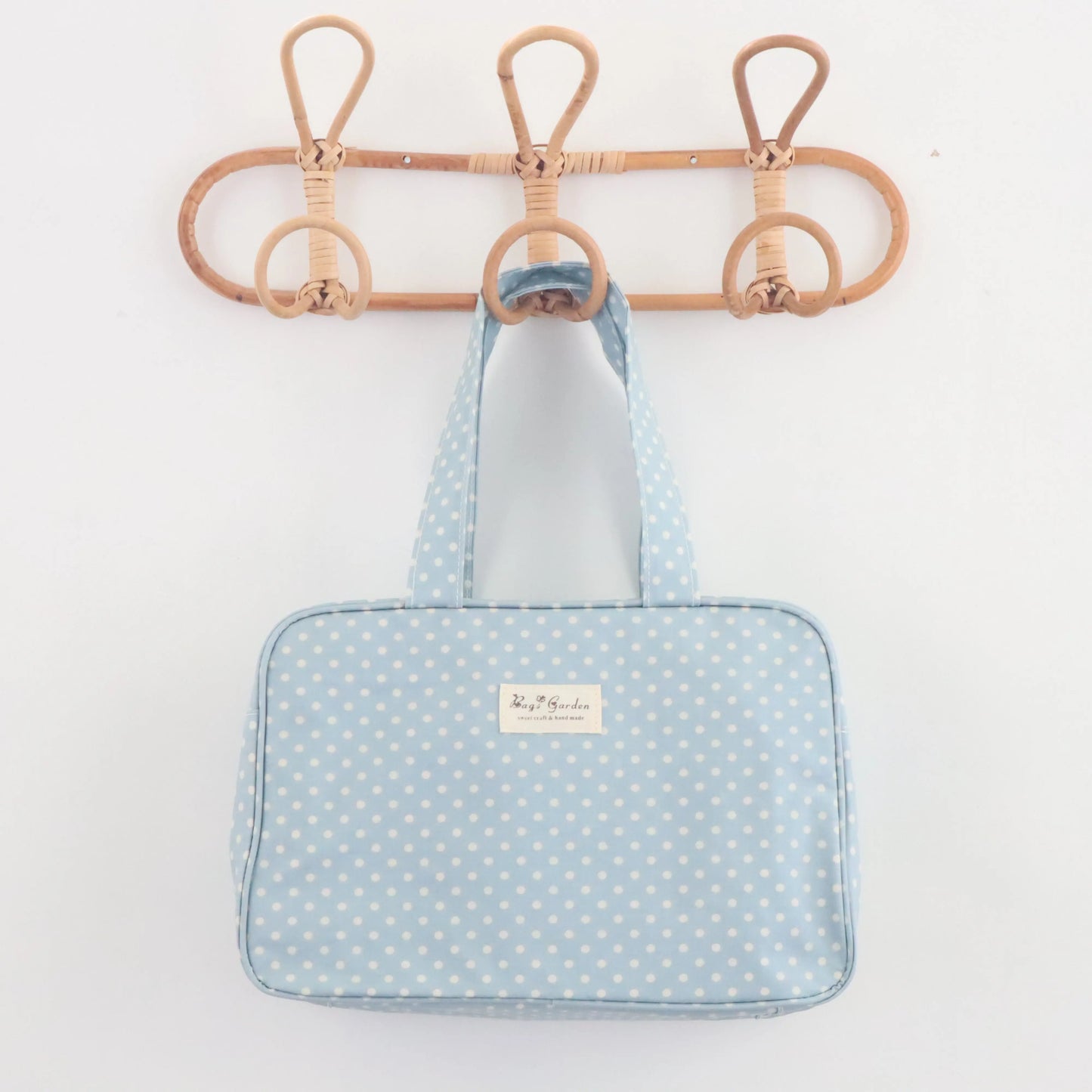 Bags Garden bolso de mano Bolso de mano waterproof Lunares Azulado Bags Garden Bags Garden
