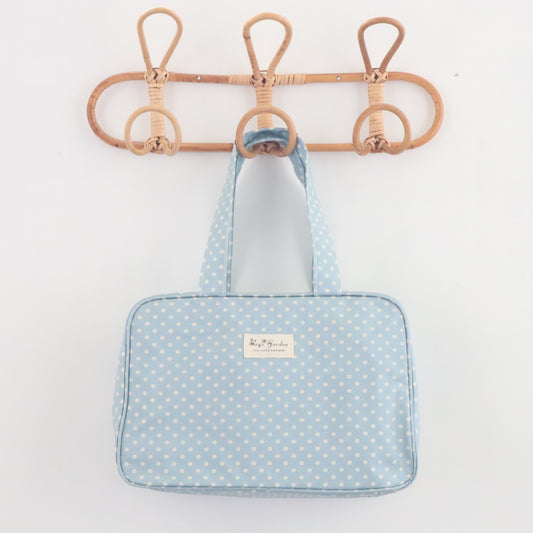 Bags Garden bolso de mano Bolso de mano waterproof Lunares Azulado Bags Garden Bags Garden