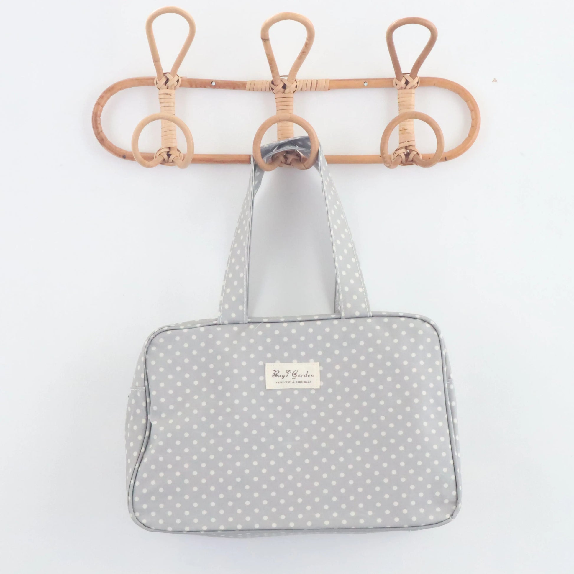 Bags Garden bolso de mano Bolso de mano waterproof Lunares Greige Bags Garden Bags Garden