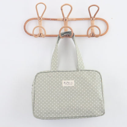 Bags Garden bolso de mano Bolso de mano waterproof Lunares Mint Bags Garden Bags Garden