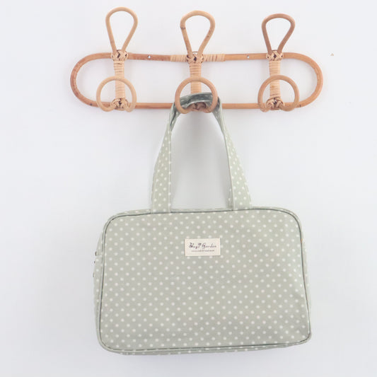 Bags Garden bolso de mano Bolso de mano waterproof Lunares Mint Bags Garden Bags Garden