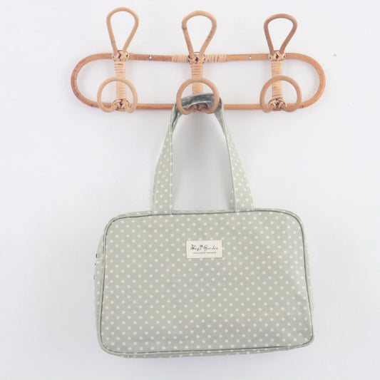 Bags Garden bolso de mano Bolso de mano waterproof Lunares Mint Bags Garden Bags Garden